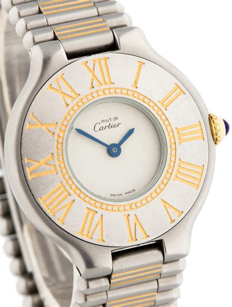 cartier century 21 price|cartier 21 must de for sale.